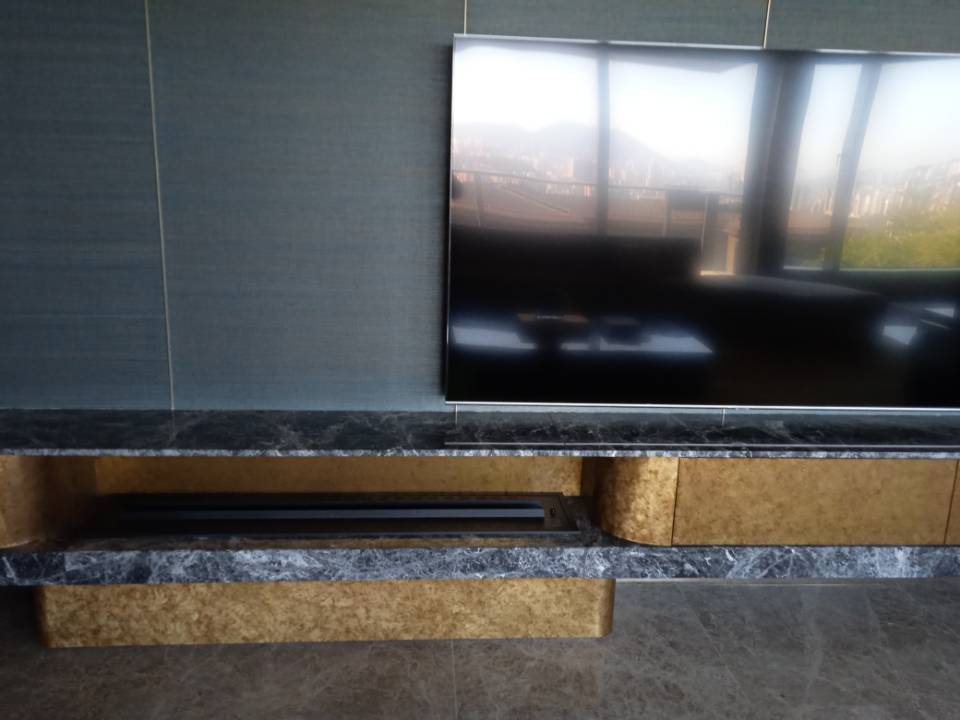 Mont Verra · TV Wall + Linear Fireplace · BB Fires Kowloon Tong