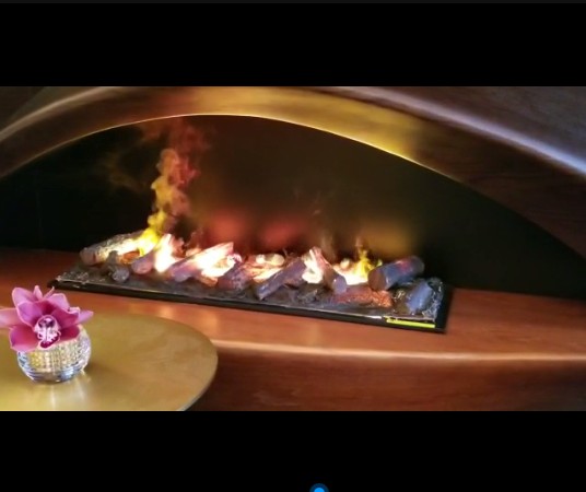 AquaFog™ 水霧火焰特寫 · 零明火 Macau Integrated Resort BB Fires NF386