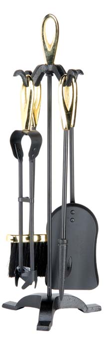 BB Fires Art Deco 流線型 fireplace tool set, 22-year bespoke craftsmanship