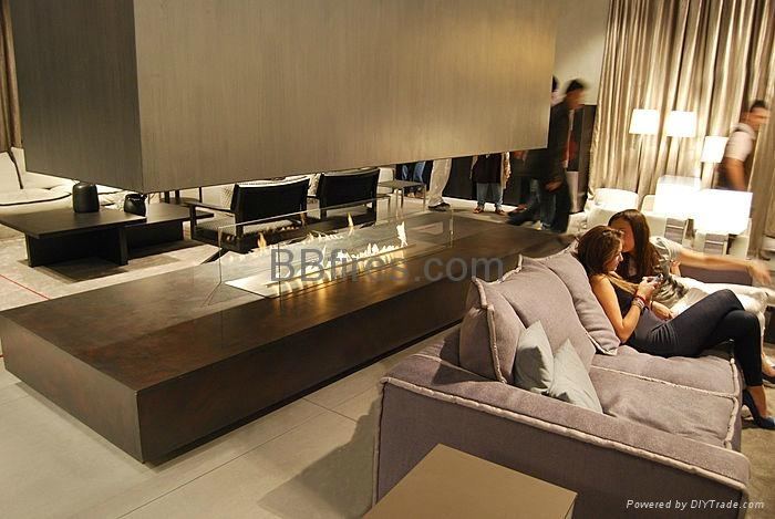 BB1700智能酒精壁爐 — BB Fires香港製造 · 安裝於深圳四季酒店總統套房